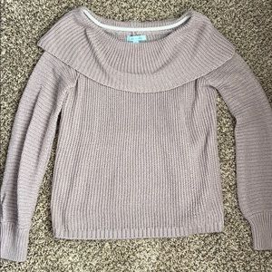 Off the Shoulder Sweater